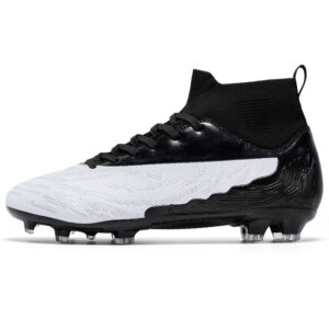Men's Soccer Cleats - Breathable Outdoor Football Shoes with Spikes