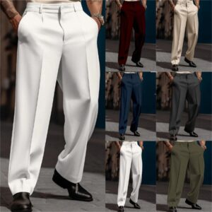 Elliot Straight-Leg Dress Pants